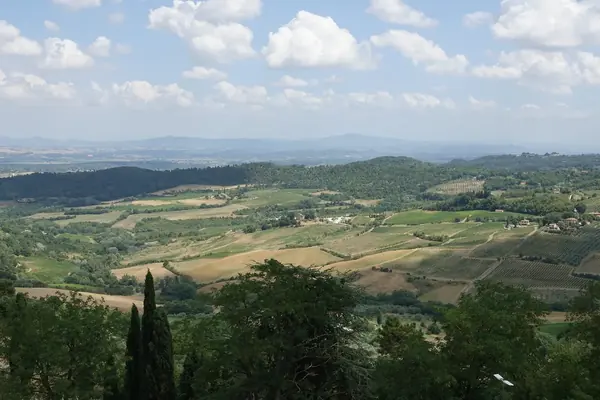 Montepulciano: la campagna vista dal paese