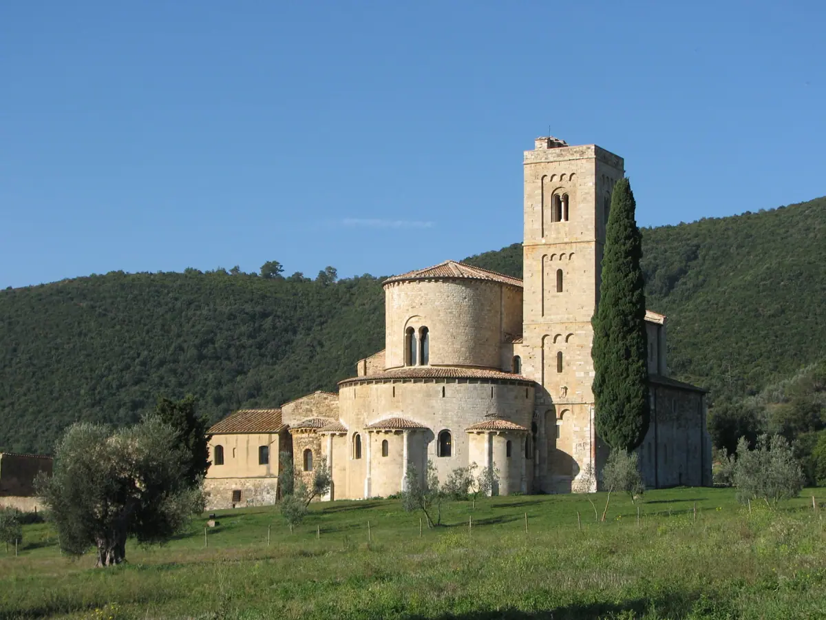 The Abbey of Sant'Antimo